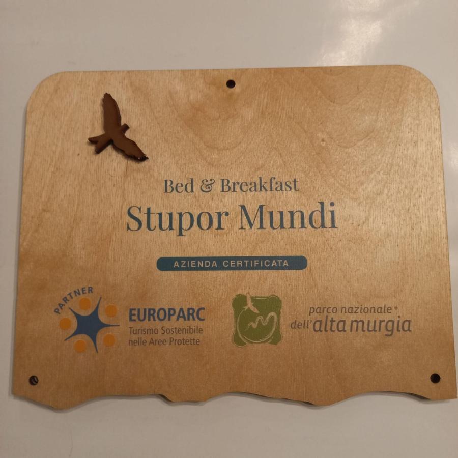 B&B Stupor Mundi อัลตามูรา ภายนอก รูปภาพ